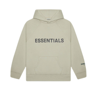 Fear of God Essentials FW20 Hoodie Applique Moss