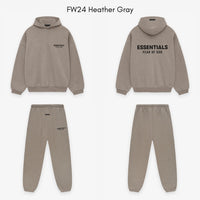 Fear of God Essentials FW24 Heather Grey Full set