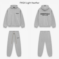 Fear of God Essentials FW24 Light Heather Hoodie