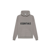 Fear of God Essentials Knit Pullover Hoodie (SS21) Dark Heather