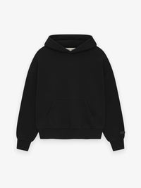 Fear of God Essentials SS25 Jet Black Hoodie