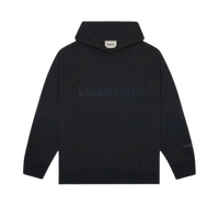 Fear of God Essentials FW20 Hoodie Applique Black