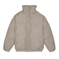 Fear of God Essentials FW20 Puffer Jacket Taupe