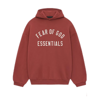 Fear of God Essentials FW24 Crimson Hoodie