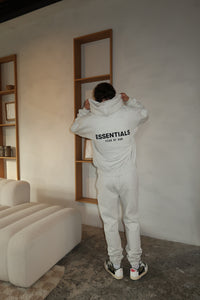 Fear of God Essentials Light Oatmeal Hoodie