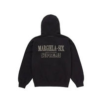 Supreme MM6 Maison Margiela Eagle Zip Up Hooded Sweatshirt Black